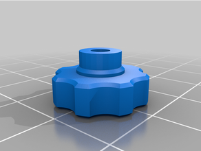 m3 screw knob 3d print model - Mito3D