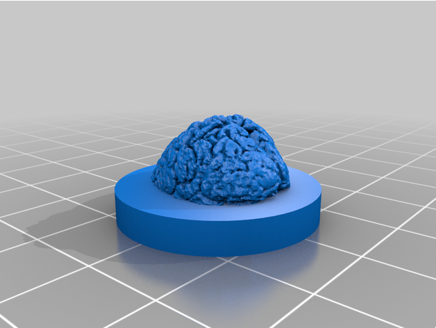 cerebro pinypon alfiler pon 3D print model - Mito3D