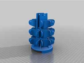 Bakügan depolama Görüntüle kule Kulp destek pokemon oyuncak 3d print model - Mito3D