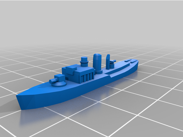 flower class corvette mod 3D print model - Mito3D