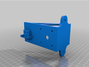 simple extruder motor mount filament runout switch bowden sens sensor 3d print model - Mito3D