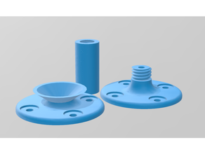 Filament trocken Box Deckel Trockenmittel Container Halter Unterstützung Lager 3d print model - Mito3D