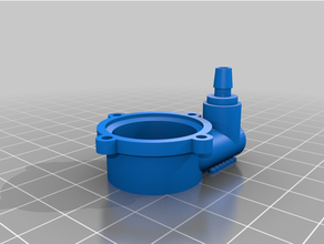 fonctionnel micro l'eau pompe isolé moteur mini panasonic réparation 3d print model - Mito3D