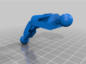 bionicle toa nuva leg 3d print model - Mito3D