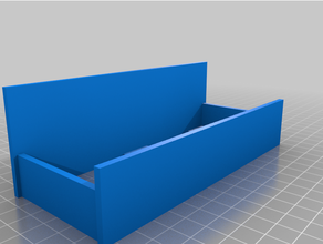 mojado baño papel pared caja soporte montar 3d print model - Mito3D