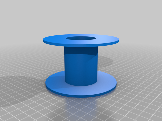 customizable spool cable wrapper management wire holder 3D print model - Mito3D