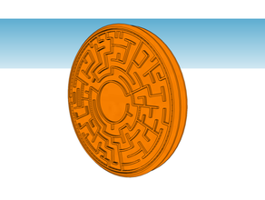 reto ESCORNABOT 2021 labirinto retoescornarueda rueda 3d print model - Mito3D