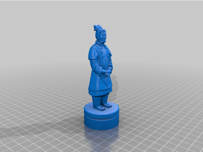 chinese themed chess set piece pieces stategy 3d print model - Mito3D