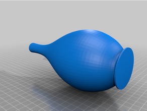 vase larme 3d print model - Mito3D