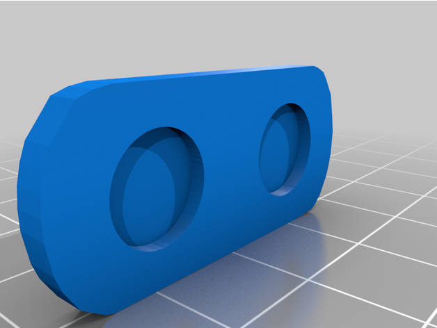floor mounted magnetic door catch 3D print model - Mito3D