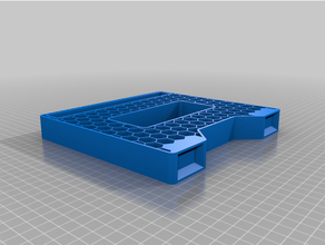 hexagon shoe rack 3d print model - Mito3D