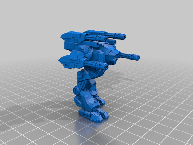 fundición 3 6mm americano mecha mesa 3D print model - Mito3D