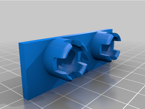 neopixel jewel mount case anycubic i3 mega spool holder 3d print model - Mito3D