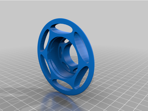 spool holder threaded rod anett a8 anet filament 3d print model - Mito3D