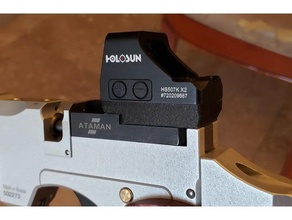 attaccamento ap16 pellet pistola riflesso vista montare ologrammi 3d print model - Mito3D
