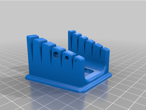 lehimleme parmak çukur kablo Kulp destek araç 3d print model - Mito3D