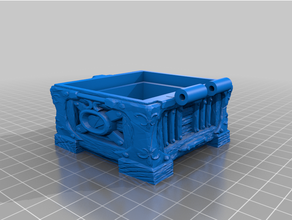 music mechanical chest musical 3d print model - Mito3D