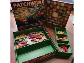 patchwork insert boardgame inserts 3d print model - Mito3D