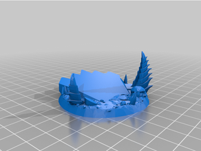 essaim base 3d print model - Mito3D