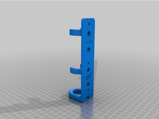 m2r warrior pro olight mount dock charging m2rpro 3D print model - Mito3D