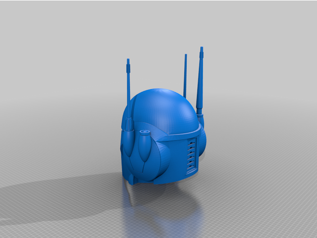 pré vizsla casque fixé 3D print model - Mito3D
