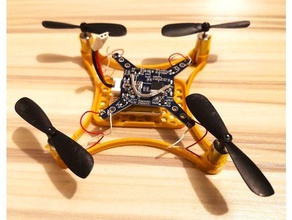 beatle 1 diidroni drone droni openscad 3d print model - Mito3D