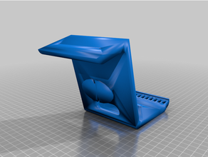 alexa echo5 cabinet stand écho 5 amazone point 3d print model - Mito3D