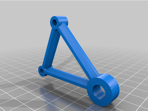 traxxas bigfoot compatible wheelie bar 3d print model - Mito3D