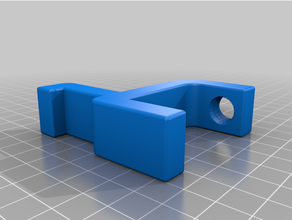 g-clamp hook desk smalll 3d print model - Mito3D