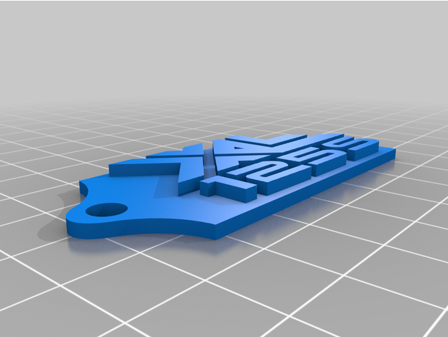 honda xls 125 portachiavi 3D print model - Mito3D