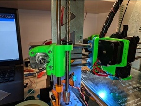 p3steel axis Prusa i3 Achse 3d print model - Mito3D