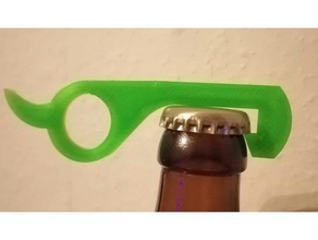 bottle opener beer flaschenoeffner flaschenffner 3d print model - Mito3D