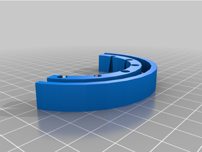 fırça Kulp destek gu tencere 3d print model - Mito3D