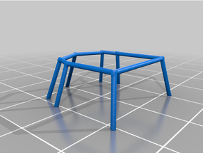 rouleau cage impérial marcheur 3d print model - Mito3D