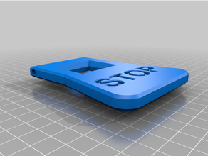 metabo ts254 tavolo pagaia interruttore 3d print model - Mito3D