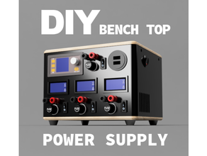 bench power supply - tfx atx based diy electronics psu 3d print model - Mito3D