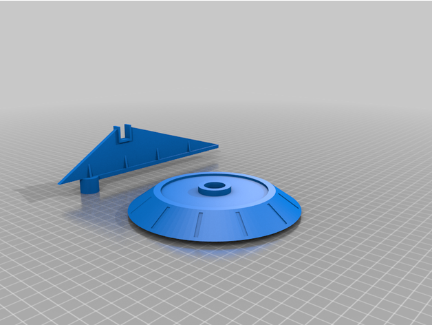 pré vizsla antena 3D print model - Mito3D
