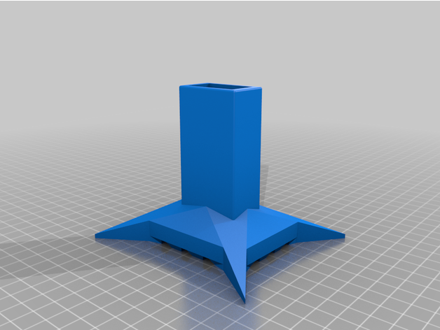 hockey stick cane foot cap 3D print model - Mito3D