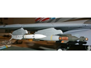 arma pilão jas Gripen asa livre 3d print model - Mito3D