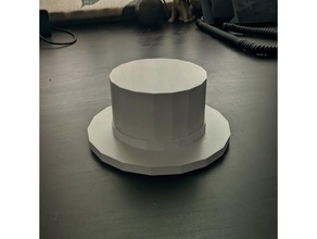 anillado sombrero copa roblox 3d print model - Mito3D