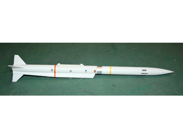 Meteor Rakete 1 10 Rahmen Jas Greifer freewing 3D print model - Mito3D