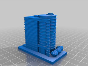 oracle 200 building greeblecity 3d print model - Mito3D