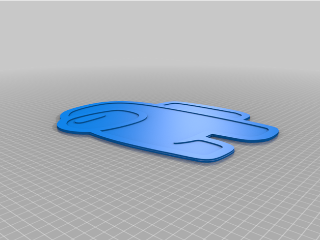 among us guy v1 bernardin fb 3d design francoise 3D print model - Mito3D