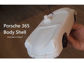 porsche 356 rc corpo conchiglia deriva macchina 3d print model - Mito3D