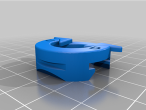 topçu yan sarmalayıcı x1 yatak seviye yön gösterge 3d print model - Mito3D
