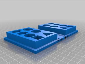 book dice holder print place 3d print model - Mito3D