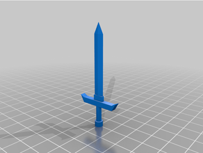 toothpick sword kitchen utensils toys 3d print model - Mito3D