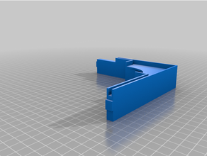 3dupfitters prusa recinto riser fornecem cabo Cortar 3d print model - Mito3D