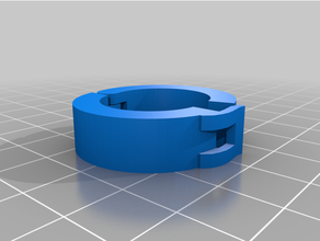 print in place câble titulaire soutien agrafe 3d print model - Mito3D