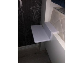 phone stand ikea bed 3d print model - Mito3D